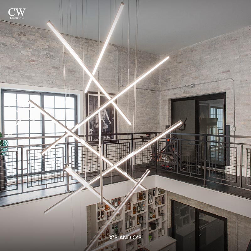 Cirrus Pix Sticks MIYO Chandelier